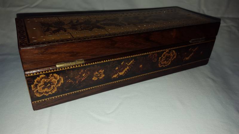 Tunbridge Ware Box Crib