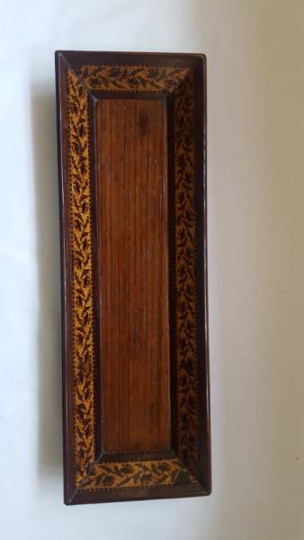Large Tunbridge ware Pin Tray 
