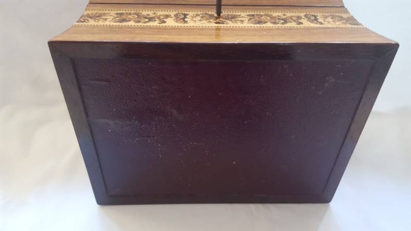 Topographical Tunbridge Ware Stationary Box