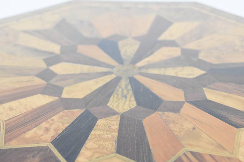 Fine Quality Victorian Parquetry Side Table