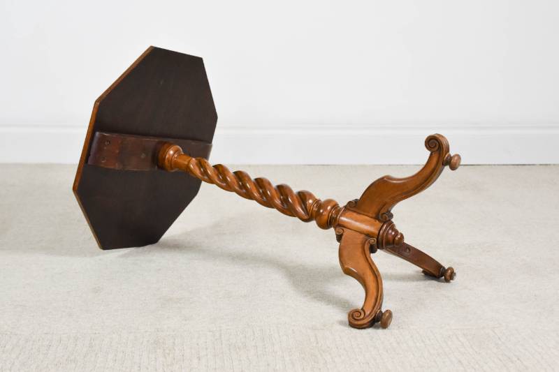 Fine Quality Victorian Parquetry Side Table