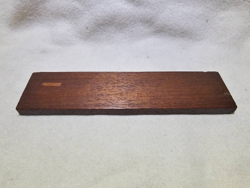 Vintage Small Veneered Cribbage Board